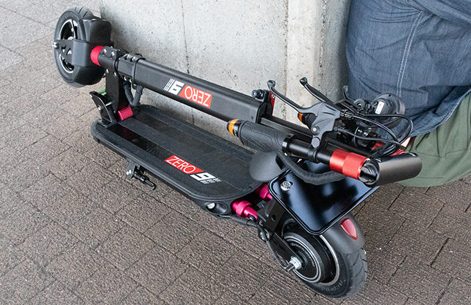 公道走行可能な電動キックボードzero9購入予約サイト